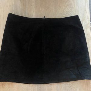 Cooperative by Urban Outfitters Velvet Mini Skirt (S)